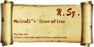 Molnár Szerafina névjegykártya